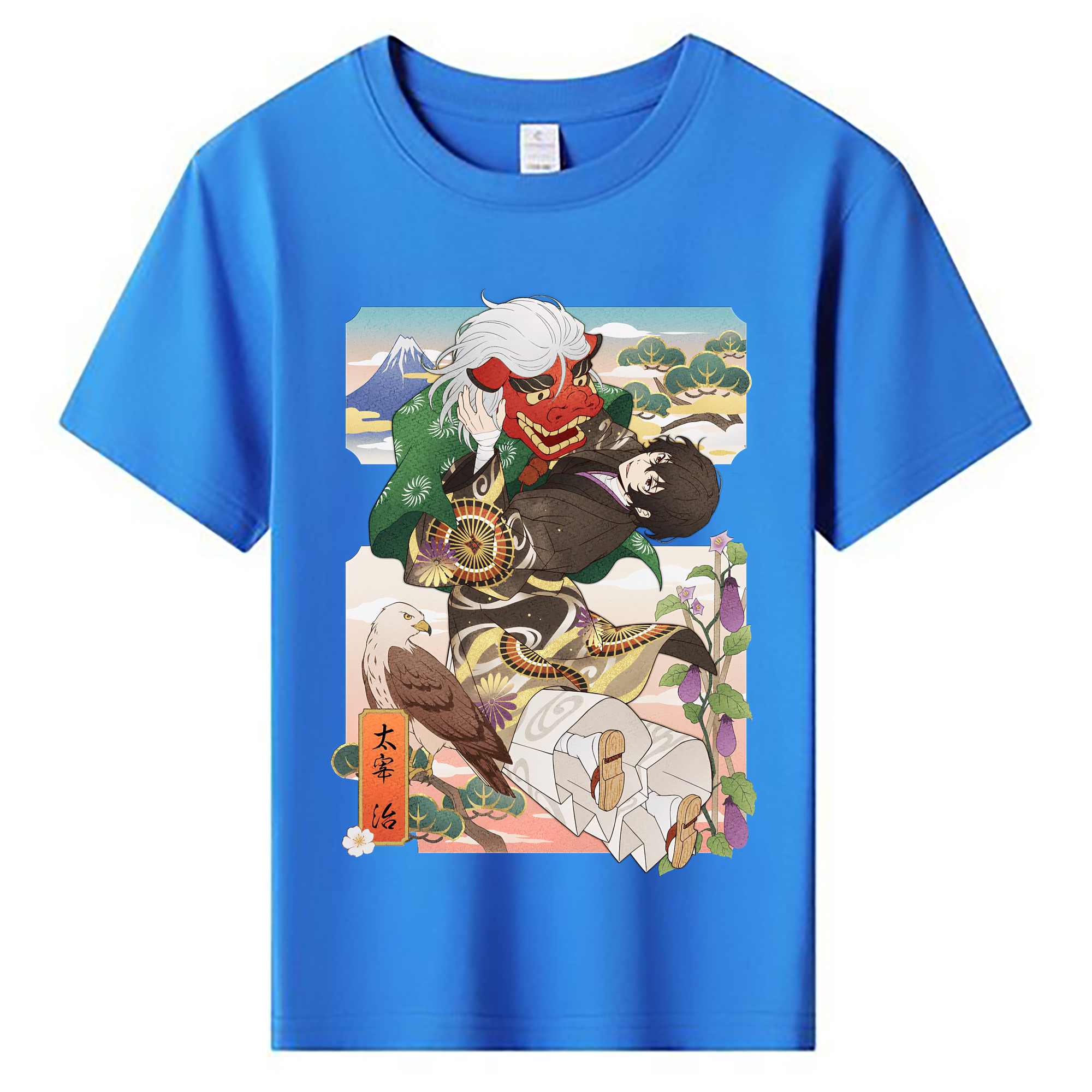 （画像用） 文豪ストレイドッグス Bungo Stray Dogs 綿100％キッズTシャツ（フロントプリント）